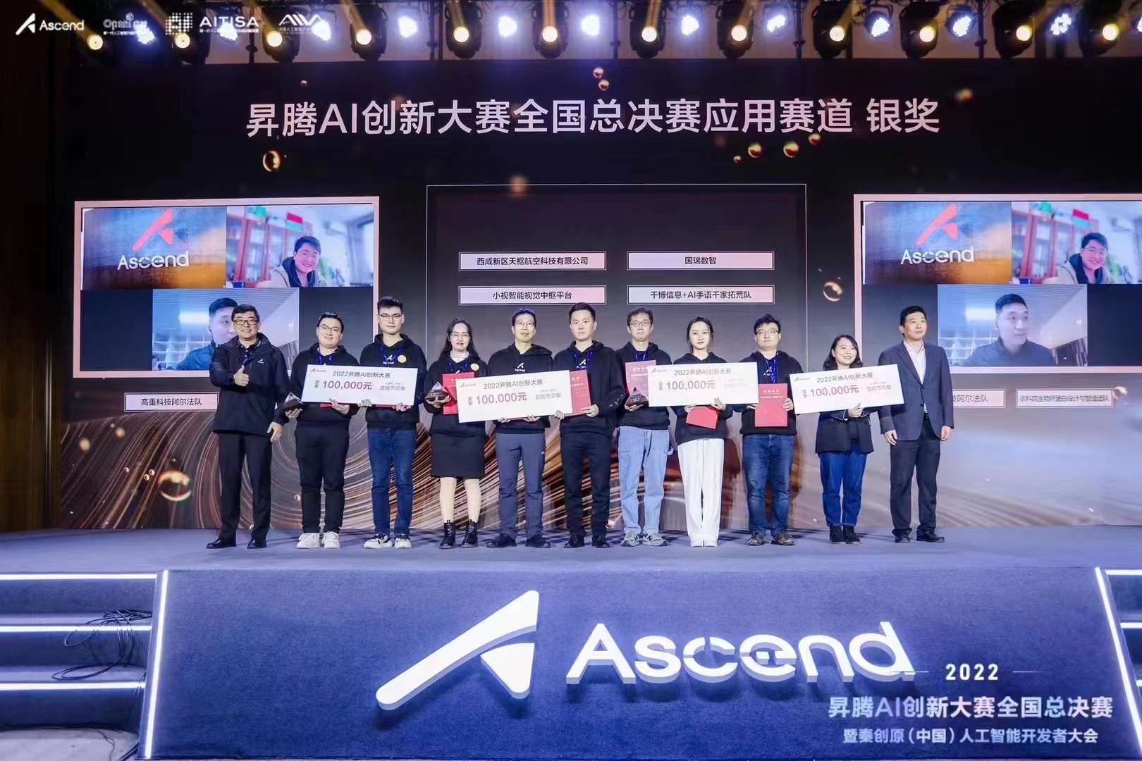 战果揭晓，荣获银奖！爱游戏aiyouxi团队征战2022昇腾AI创新大赛全国总决赛