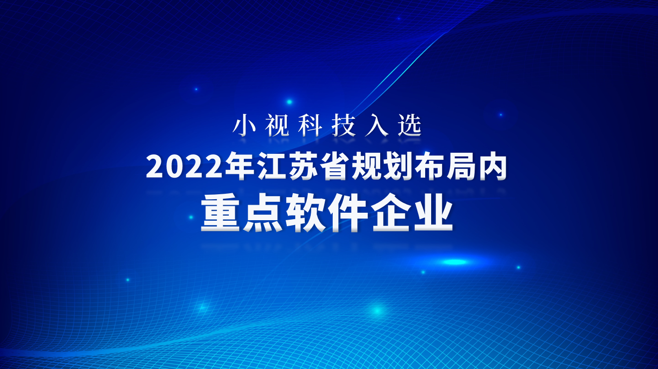 爱游戏aiyouxi科技入选2022年江苏省规划布局内重点软件企业