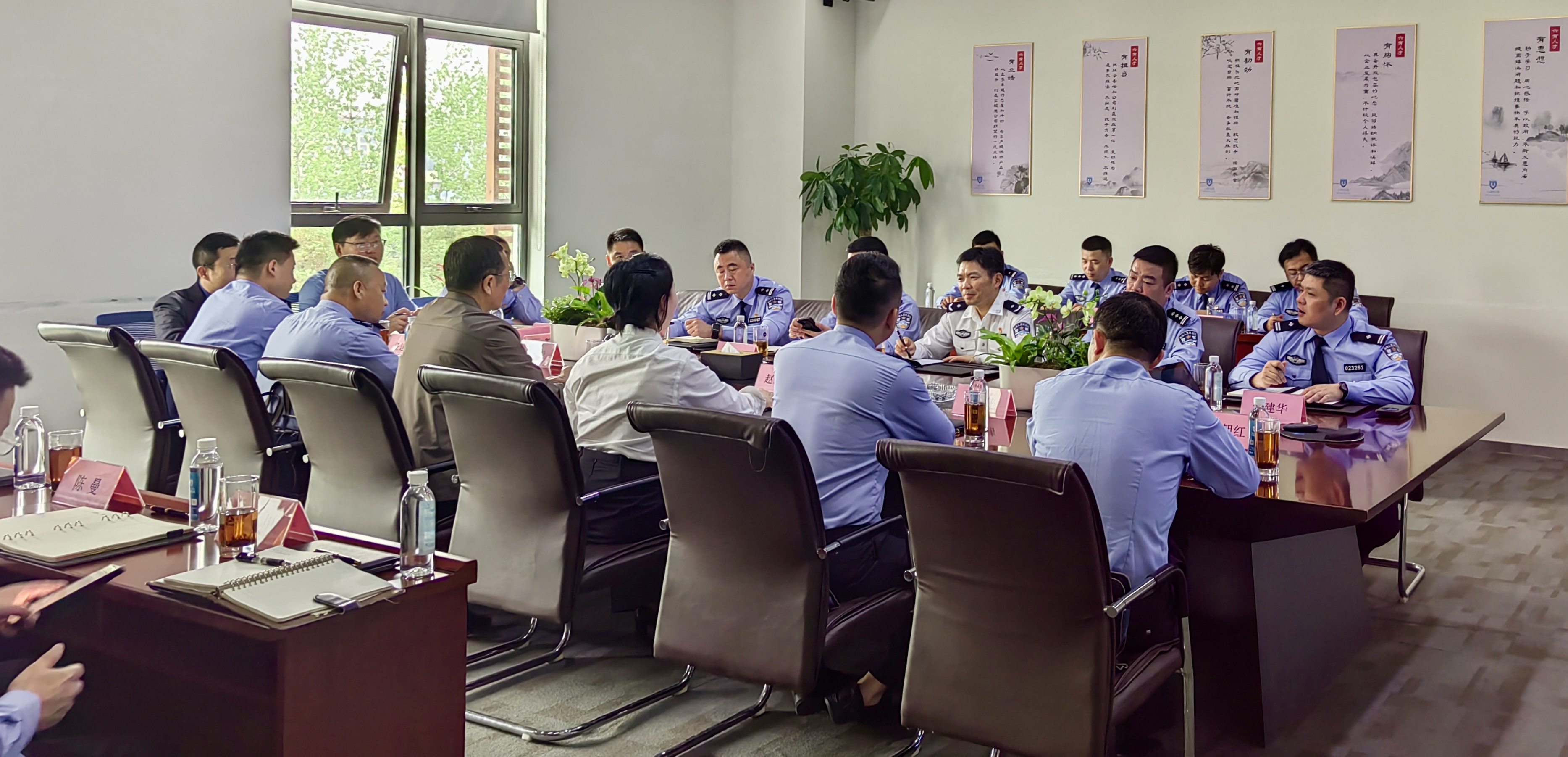 马鞍山公安系统调研爱游戏aiyouxi科技 共探人工智能赋能公共安全新路径